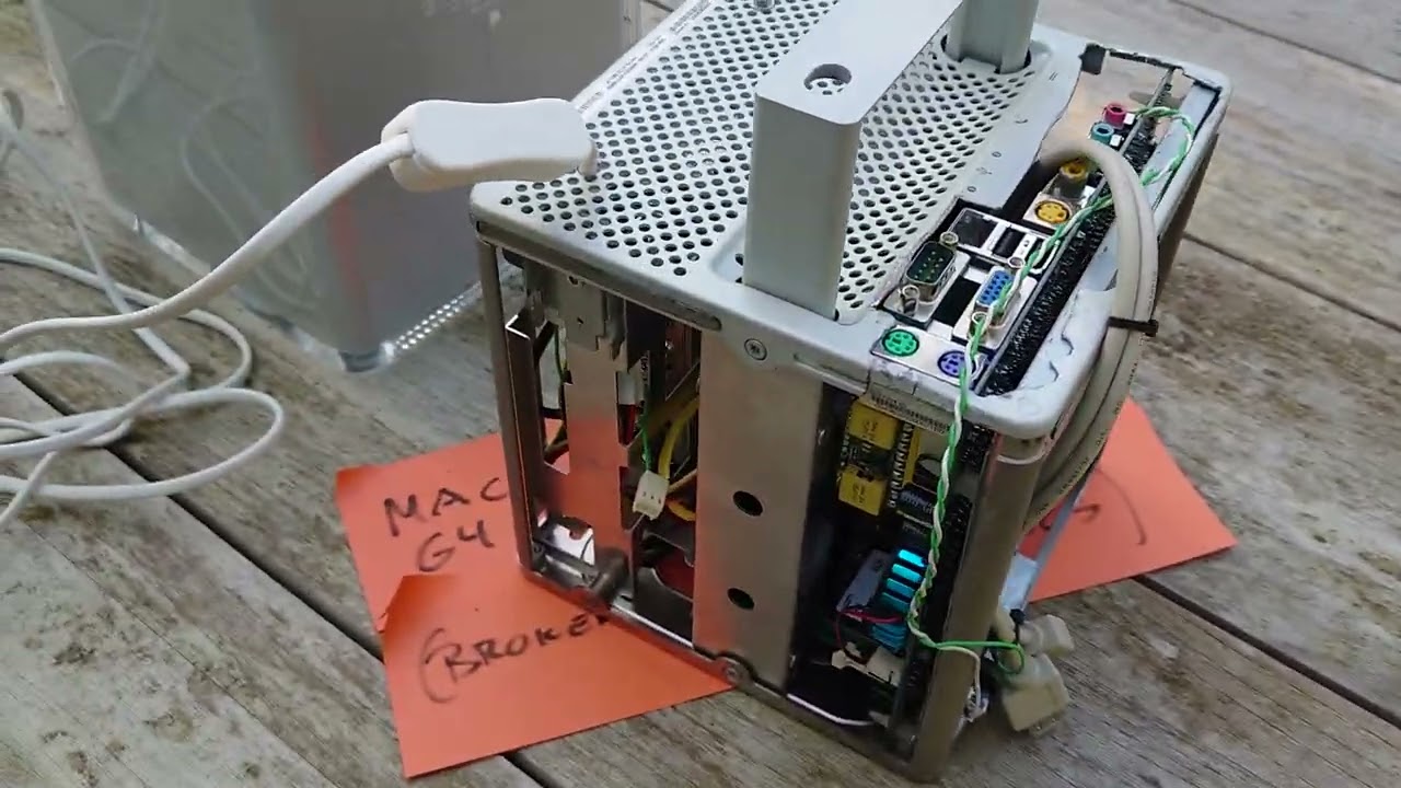Mac G4 cube sleeper pc