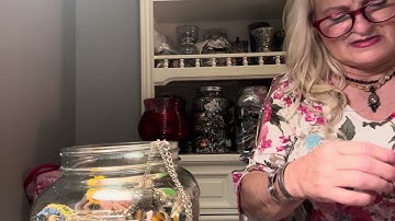 GOODWILL JEWELRY JAR 🏺 OPENING VIDEO # 75 #goodwillboazal  #bree 