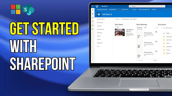 How to use SharePoint | Microsoft (Beginner's Guide)