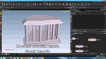 NHTV Y3A Houdini Tutorial results