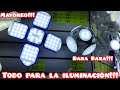 focos ahorradores paneles lámparas de balón Bluetooth tiras LED las mejores novedades de iluminación