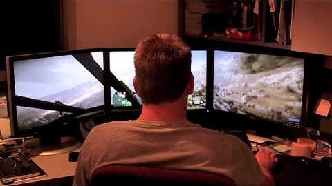 ATI Eyefinity 5770 - 3 - 24" Dell LCD