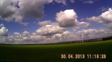 2ND FLIGHT OF MY HOBBYKING EPP FPV 1.8, fpv platform