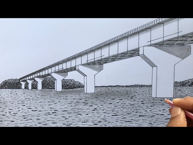 Sketching 1 Point Perspective: Crafting Curvaceous Bridges 3 sddefault