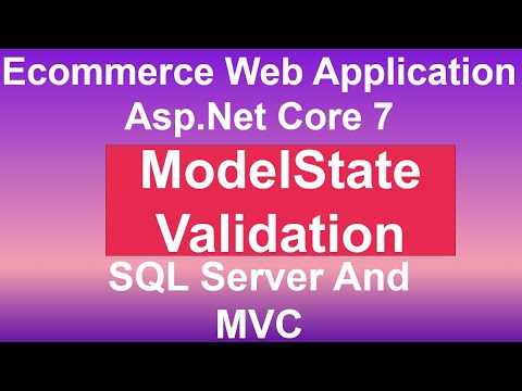 Asp.net Core 7 Web Application Part 10 ModelState Validation.