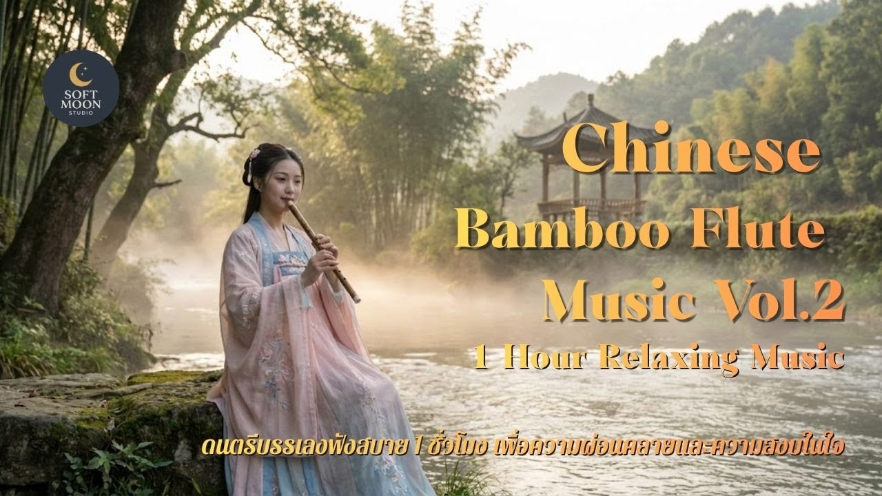 Chinese bamboo flute music Vol.2 (1 Hour Relaxing Music) - YouTube