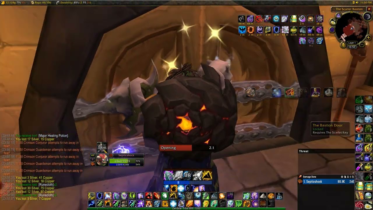 Shaman Tank solo Live Strat farm