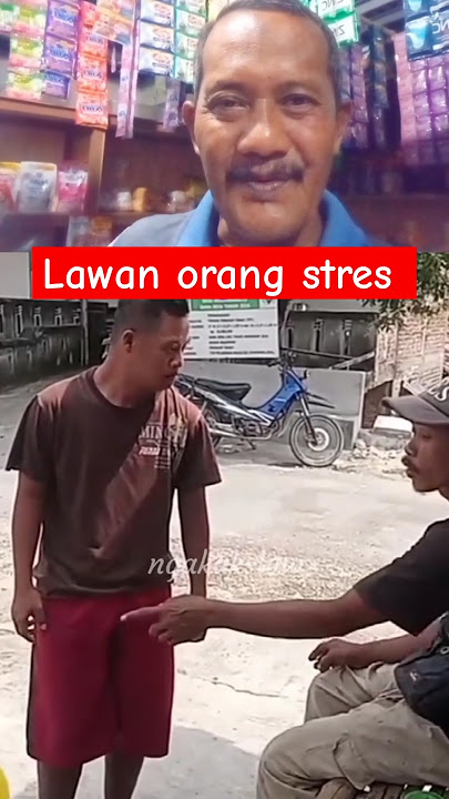 Orang stress di lawan #shorts #short #funny #ngakakslow #lucu