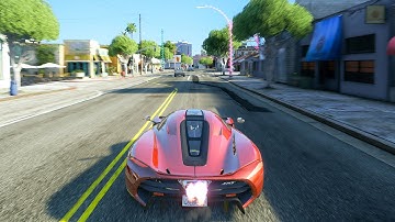 GTA 5 Ray Tracing Realistic Graphics With Added Vegetation And Props On Nvidia RTX 3080 ti OC