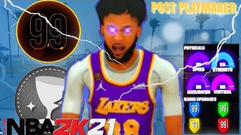 THE CREATION OF MY 99 OVR POST PLAYMAKER BUILD + MY JUMPSHOT AND BADGES