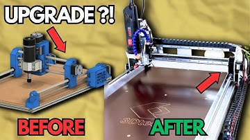 I found the best UPGRADES for your CNC... | DIY Dremel CNC Upgrade | Heavy Line