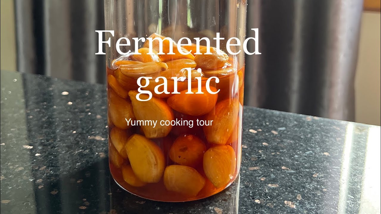 Garlic Honey / fermented garlic Honey YouTube