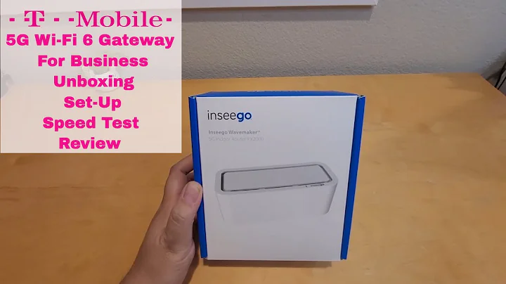T Mobile Wifi: Inseego 5g Wavemaker FX2000: Unboxing, Setup, & Review  2023 HD 1080p
