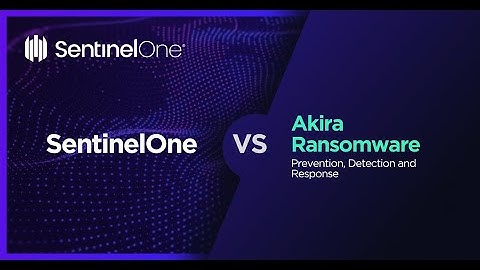SentinelOne Demo: SentinelOne VS Akira Ransomware - Protection, Detection, and Mitigation