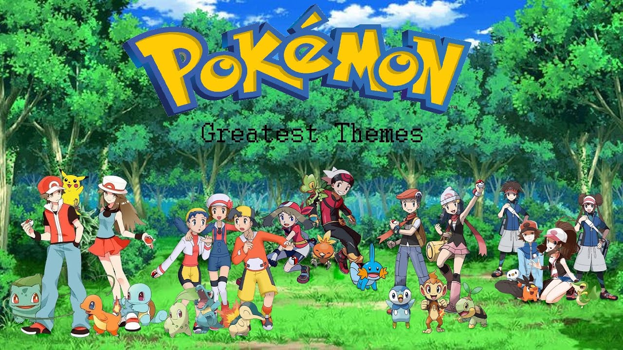 Definitive Classic Pokémon Greatest Themes //Generations 1 to 5 //Restored Sound
