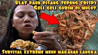 UL4T DAUN PISANG GORENG TEPUNG RENYAH NIKMAT RASA JAGUNG MANIS