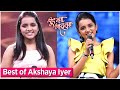 Sur nava dhyas nava 2019  best songs of akshaya iyer  winner of sur nava dhyas nava 2019