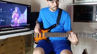 Video thumbnail of "Selena Technocumbia (bass cover)"