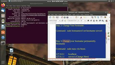 How to change hostname in Ubuntu 18.04 permanently (Step by step)