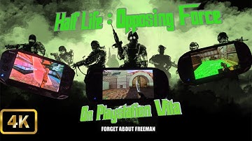 λ  Half Life Opposing Force on PS VITA 🤘Half Life Opposing Force  Playstantion Vita 🎮