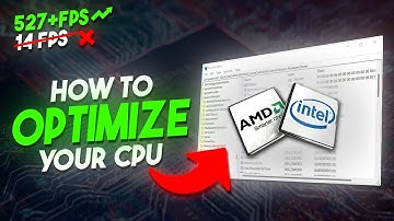 🔧 How To OPTIMIZE Your CPU/Processor For Gaming & Performance in 2024 - BOOST FPS & FIX Stutters)✅