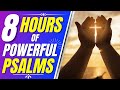 Psalms 91, 90, 92, 93, 94, 95 (8 hours of powerful psalms 1)(Bible verses for sleep)