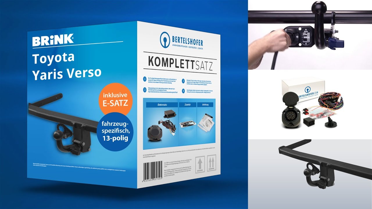 AutoHak Anhängerkupplung abnehmbar für Kia Soul 11-14 mit 13pol spezifisch NEU