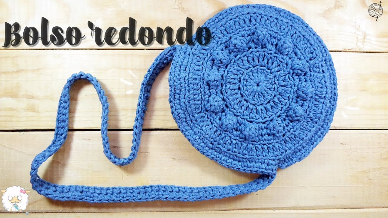 Min sufrir Corrupto Bolso redondo a crochet fácil - YouTube