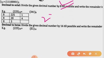 Number system conversion part2 ( Binary, Decimal, Octal and Hexadecimal)