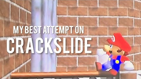 SM64 - Crackslide!!! How I do my Setup (Not a Tutorial) [discovered by Crackhex & FramePerfection]