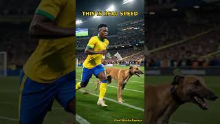 Vinícius Jr vs Greyhound Race 😳🔥 Who Wins?