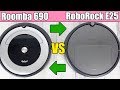 Roomba 690 vs RoboRock E25 - Robot Vacuum Cleaner Competition