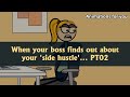 When your boss finds out about your ‘side hustle’ … PT02  #manager #boss #corporate #reality #usa