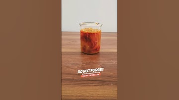 Watch the magic of turmeric! A fun acid-base reaction experiment#viralshort