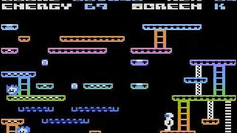 Atari 800 XL - Mr. Robot - Level K