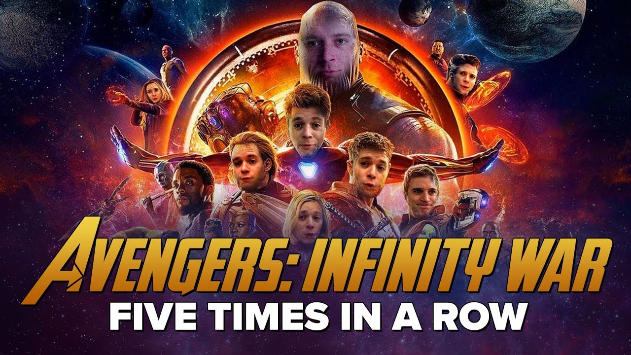 Watching 'Avengers: Infinity War' Five Times In A Row