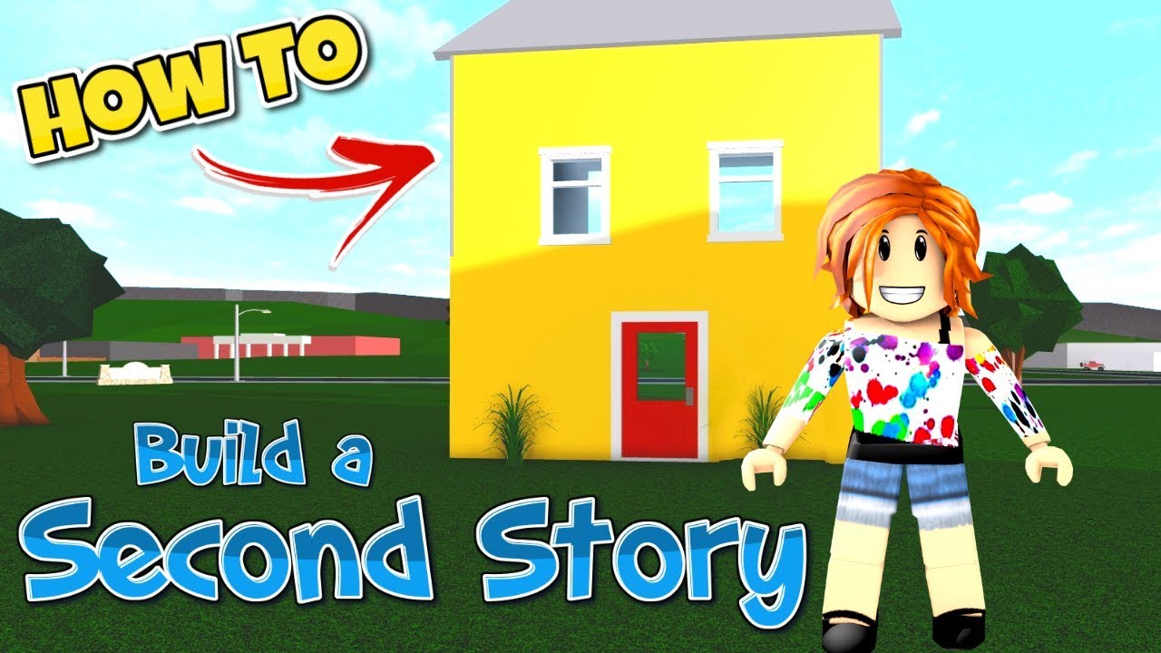 How To Build A Second Story in Bloxburg  Second Floor Bloxburg Tutorial  [Step by Step]