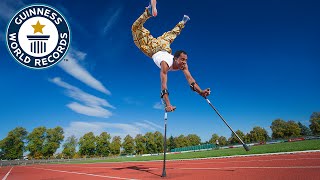 Fastest 100m on forearm crutches - Guinness World Records