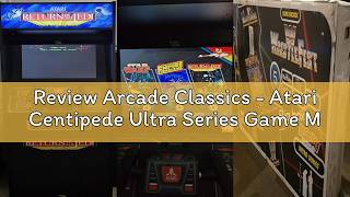 Review Arcade Classics - Atari Centipede Ultra Series Game Machine, 40 Games, 17 Liquid Crystal Scr