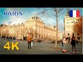 🚶Walking from Place de la Bastille to Place de la République , Paris, France 🇫🇷