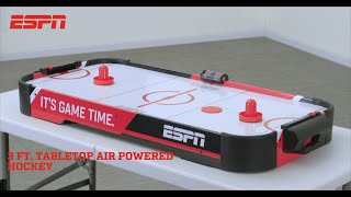 ESPN 3 Ft. Tabletop Air Powered Hockey screenshot 5