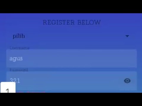 login and register