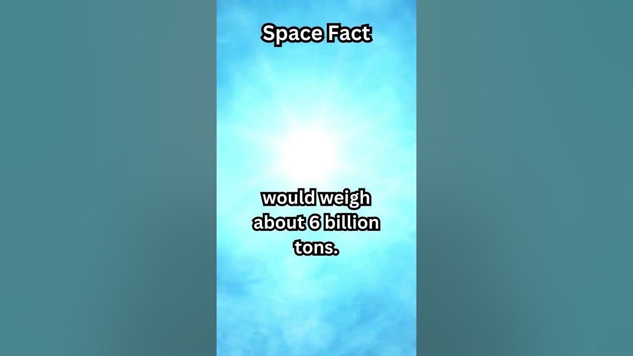 Do you know how much a teaspoon of Neutron Star weighs? space 
