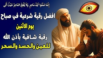 أفضل رقية شرعية في صباح يوم الاثنين علاج الحسد_السحر_العين _حفظ وتحصين للمنزل _القارئ علاء عقل