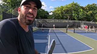 Pickleball: Armando Gonzalez/Caro Martinez vs. Yamil Diaz/Roxie Markovic