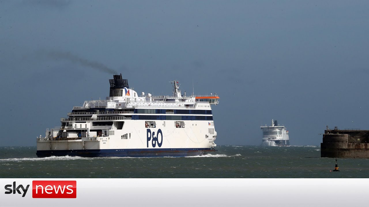 Agency worker refuses to board P&O Ferry over sacking of 800 staff
