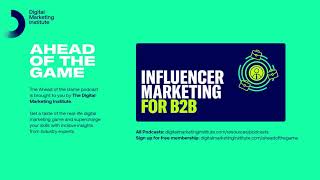 Ahead of the Game Podcast Episode 39: Influencer Marketing for B2B with Lee Odden