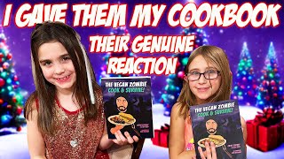 I Gave My Nieces My Cookbook See Their Reactions Christmas VLOG 2023