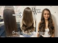 BEAUTY WORKS TAPE IN HAIR EXTENSIONS *FIRST TIME/VLOG*