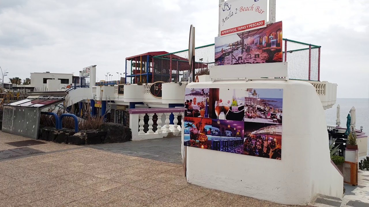 A walk along the front of Puerto Del Carmen, Lanzarote - Part two
